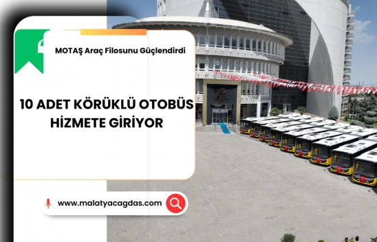 Çevreci ve Konforlu Ulaşım: 10 Körüklü Otobüs Malatya'da Hizmete Hazır