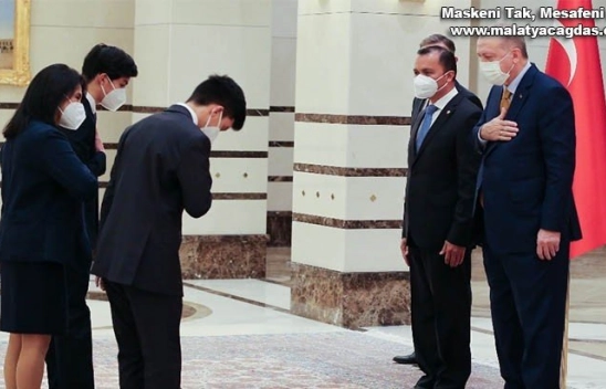 Cumhurbaşkanı Erdoğan El Salvador Büyükelçisini kabul etti