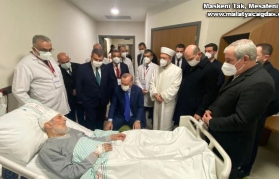 Cumhurbaşkanı Erdoğan'ın Hafız Nazırlı'ya ziyaretini oğlu anlattı