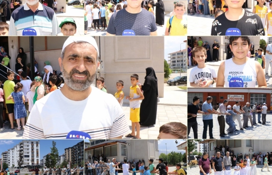 Dedeler torunlarıyla yaz Kur'an kursunda buluştu