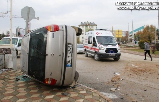 Elazığ'da trafik kazası: 4 yaralı