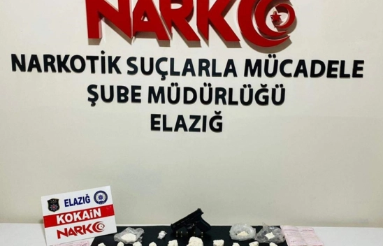 Elazığ'da uyuşturucu operasyonunda 2 zanlı tutuklandı