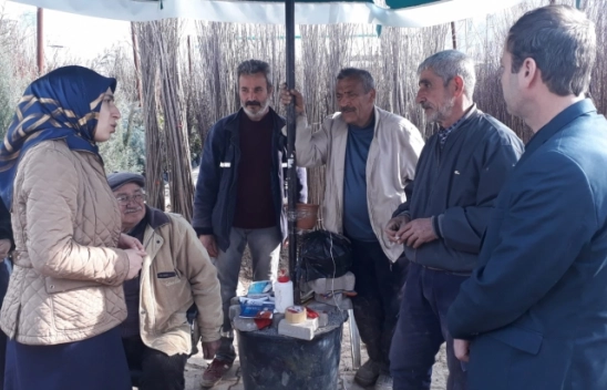 Emine Akkurt'tan Esnaf Ziyareti