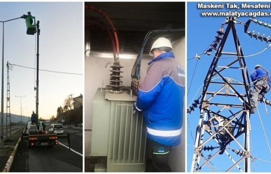 Fırat Edaş Yeni Yılda Kesintisiz Enerji İçin 7/24 Görevde