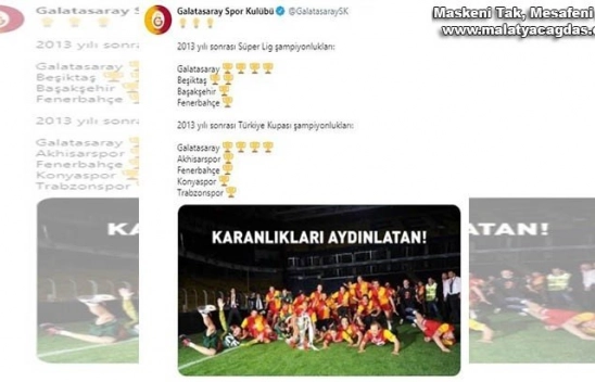 Galatasaray'dan Fenerbahçe'ye cevap