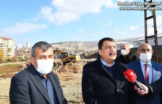 Güney Kuşak Yolunda İncelemelerde Bulundu