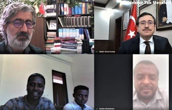 İş birliği protokolü çevrim içi imzalandı