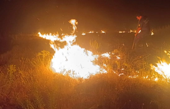 Kale Kıyıcak Mahallesi'nde Korkutan Yangın!