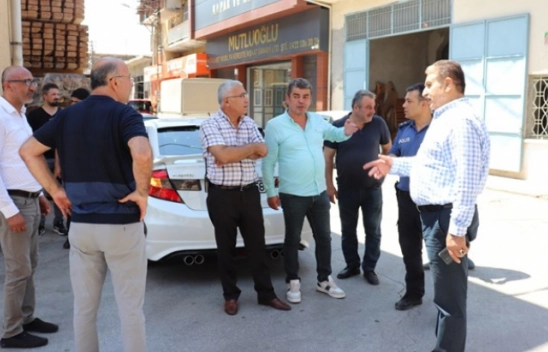 Keskin'den sanayi esnafına ziyaret