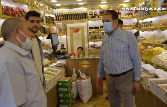 Keskin, vatandaşı esnafa alışverişe, esnafı da aşı olmaya davet etti