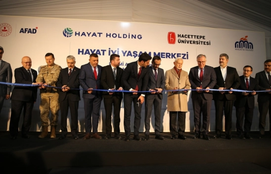 Konteyner kentte Hayat İyi Yaşam Merkezi'nin açılışı gerçekleştirildi