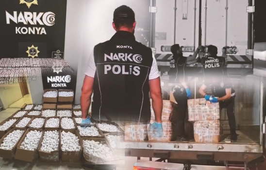 Konya'da Zehir Tacirlerine Büyük Darbe!