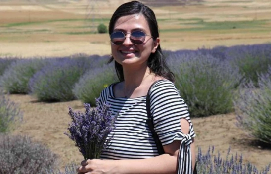 Lavanta tarlalarında görsel şölen