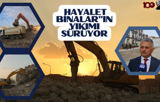 Malatya'da hayalet binalar