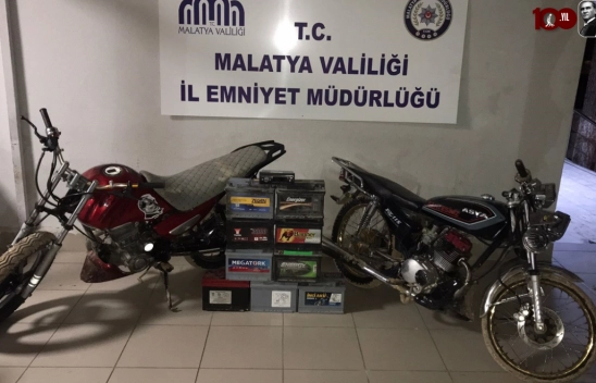 Malatya'da hırsızlık zanlısı 3 şüpheli tutuklandı