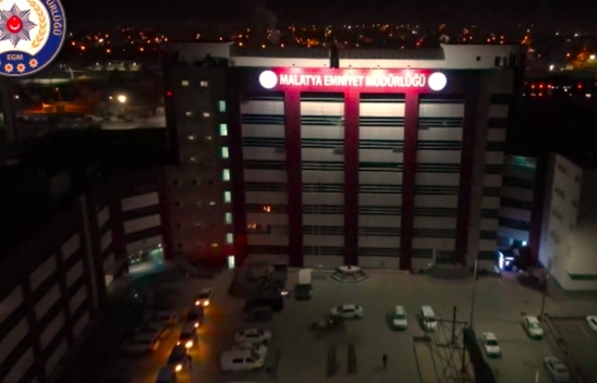 Malatya merkezli operasyonda 14 şüpheli yakalandı