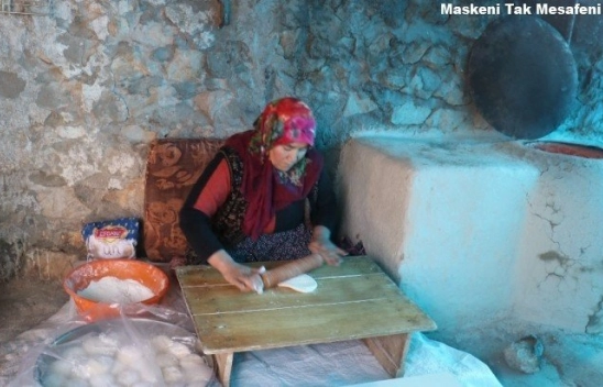 Organik lezzeti Bilik Ekmeği korona mağduru