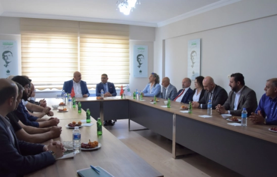 Malatya TSO'dan Gelecek Partisi İl Başkanlığına iadeyi ziyaret