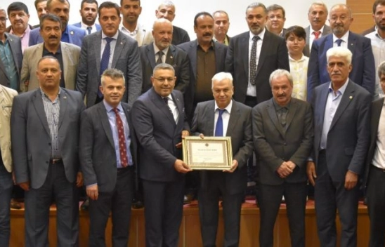 TSO'dan Prof. Dr. Sezai Yılmaz'a Şeref Üyeliği unvanı