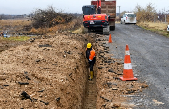 Maski'den Akçadağ Doğu Mahallesi'ne 7 Kilometrelik Altyapı
