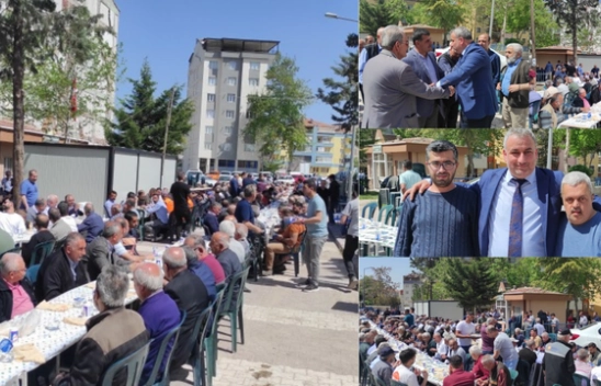 Muhtar Özdemir, Mahalle Halkına Yemek İkramında Bulundu