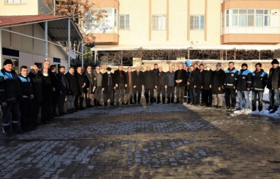 Muhtarlardan Güder'e karla mücadele teşekkürü