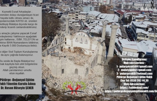 PDEV'den Malatya esnafına destek kampanyası