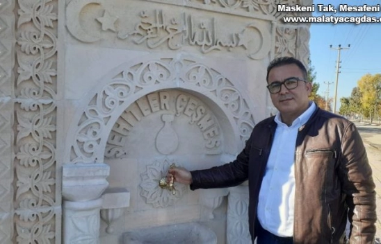 Şehitler çeşmesi yapıldı