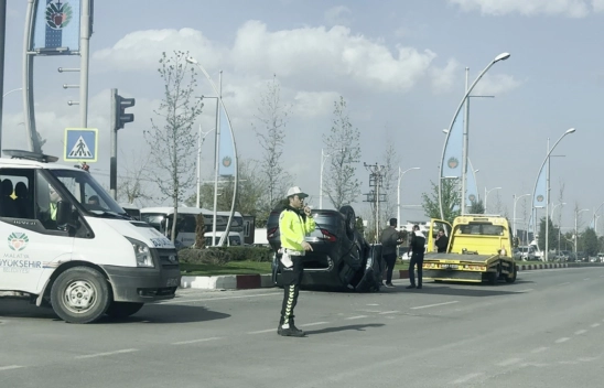 Trafik kazası: 2 yaralı