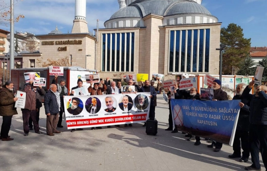 Türkiye'deki üslerin kapatılması eylemi 7'nci yılına girdi