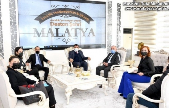 Federasyon Başkanı Demir'den Başkan Gürkan'a ziyaret