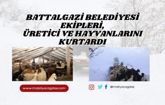 Üreticinin İmdadına Battalgazi Belediyesi ekipleri yetişti