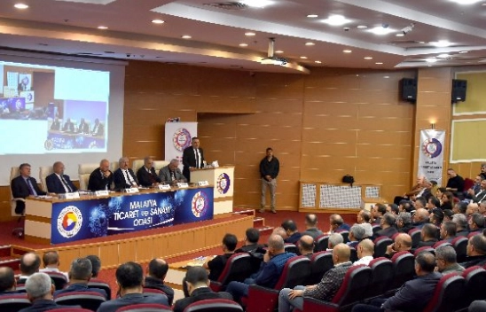 Vali Seddar Yavuz, Malatya TSO'nun meclis toplantısına katıldı