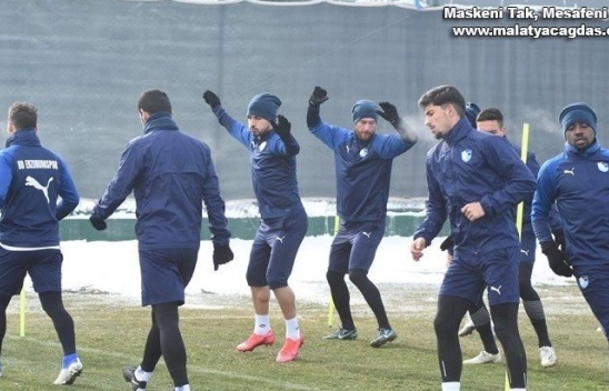 Yeni Malatyaspor maçı hazırlıklarını sürdürdü