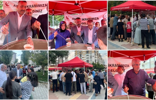 Yeniden Refah Partisi Malatya İl Teşkilatı Aşurede Buluştu