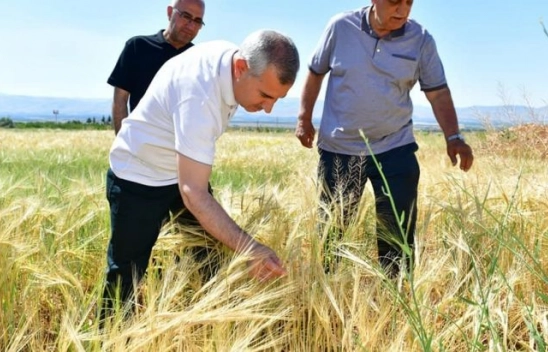 Yeşilyurt'ta tarımsal üretim hız kazandı