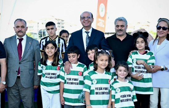 Yeşilyurt'ta Yaz Spor Okulları Coşkuyla Başladı