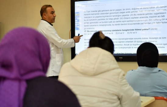 YKS ve LGS Kurslarından 280 Öğrenci Yararlanıyor