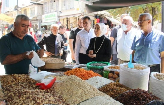 AK Partili Çalık: Her Zaman Esnafımızın Yanındayız