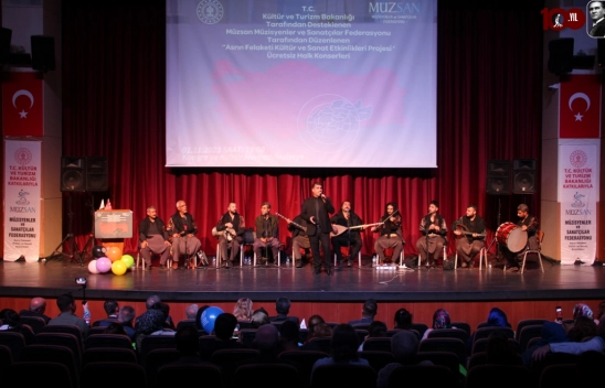 Asrın Felaketi Kültür ve Sanat Etkinlikleri kapsamında konser düzenlendi