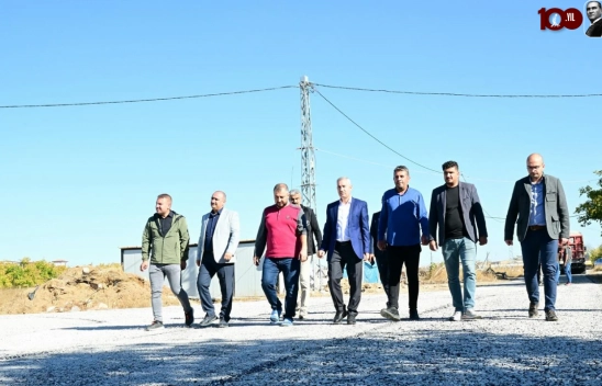 Başkan Çınar, Cevatpaşa Mahallemizi Kaliteli Yol Ağıyla Donatıyoruz