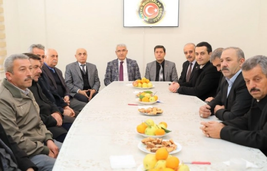 Başkan Güder'den Muhtarlar Derneğine İade-İ Ziyaret