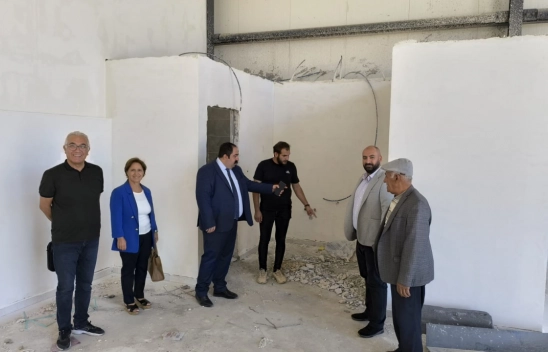 Başkan Yıldız: Küçük Sanayi Sitesi şantiyesinde İncelemede Bulundu