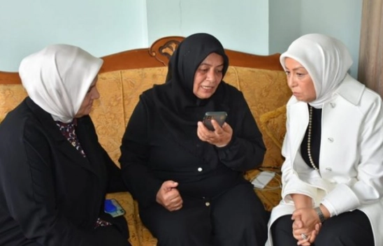 Cumhurbaşkanı Erdoğan, Malatyalı şehidin annesi ile görüştü