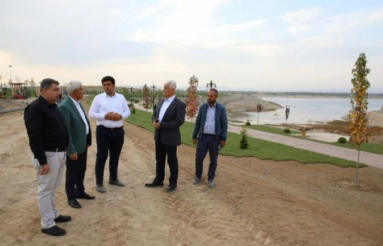 İlk sahil parkı projesi tüm hızıyla sürüyor