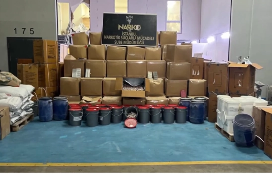 İstanbul'da Dev Uyuşturucu Operasyonu