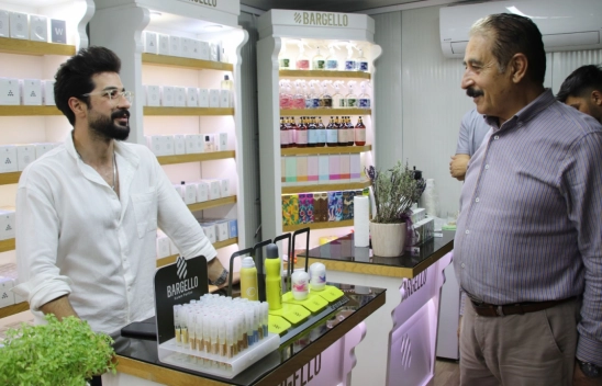 Keskin'den Tecde Konteyner Çarşısı esnafına ziyaret