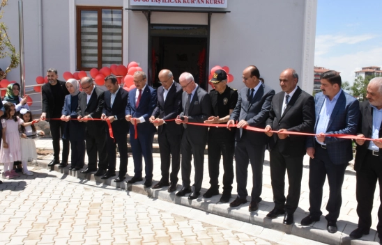 Malatya'da Cami ve Kur'an kursunun açılışı yapıldı