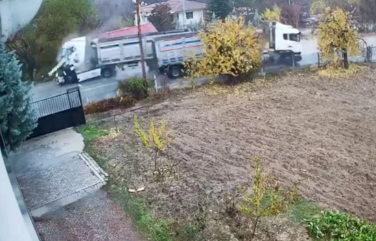 Malatya'da iki tırın çarpıştığı kazada 1 kişi yaralandı