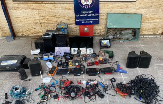 Malatya'da okuldan hırsızlık yapan 2 şüpheli tutuklandı